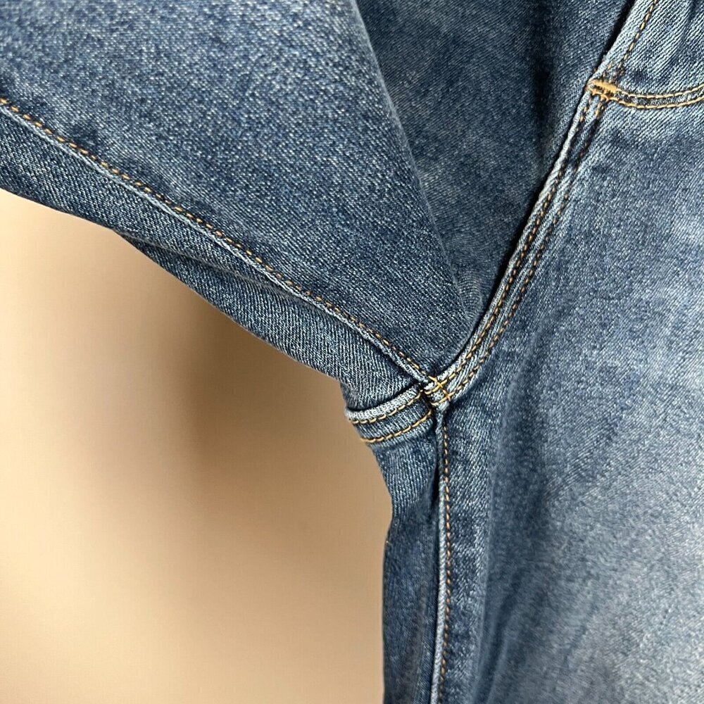 Driftwood Royce Jeans Size 29 High Rise Straight Leg Ankle Medium Wash Blue - Picture 6 of 10